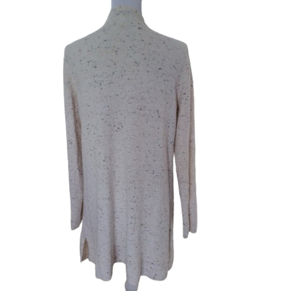 Old Navy Size M Cream with Multi Color Speckles Open Cardigan, Exc. Used Cond. - Picture 3 of 9